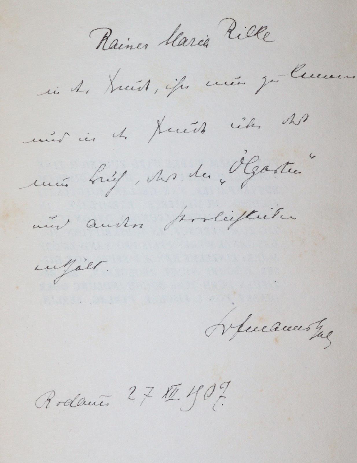 Hofmannsthal,H.v. | Bild Nr.1