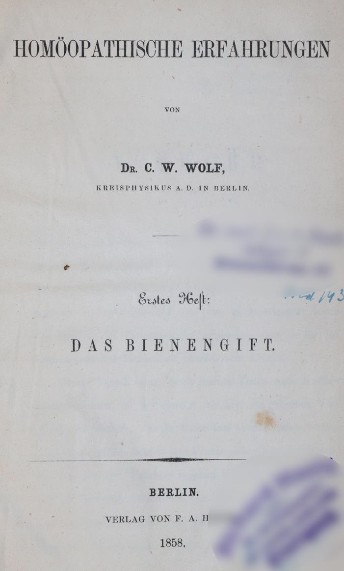 Wolf,C.W. | Bild Nr.1