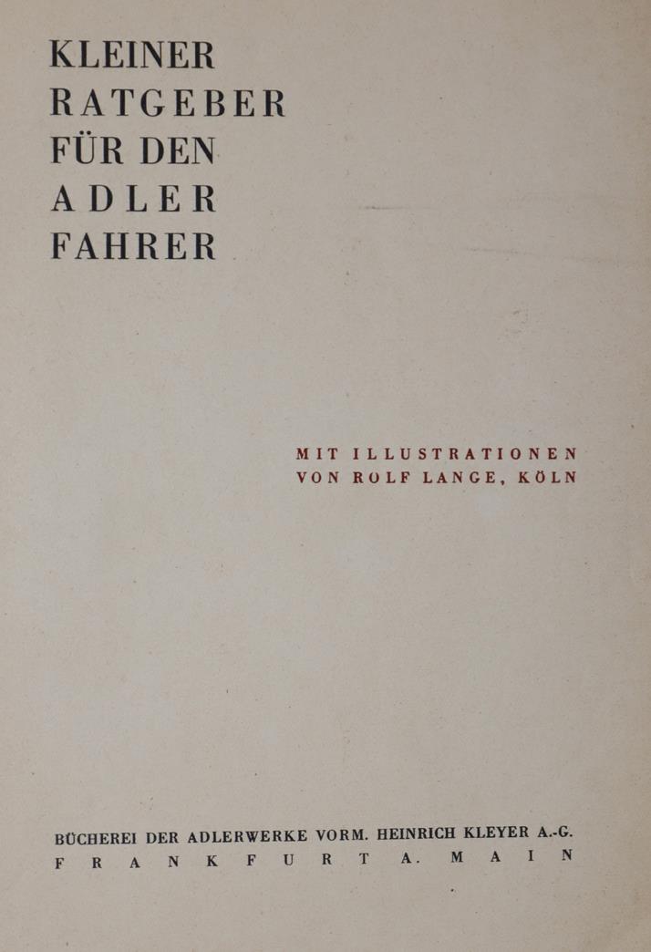 Adlerwerke AG. | Bild Nr.1