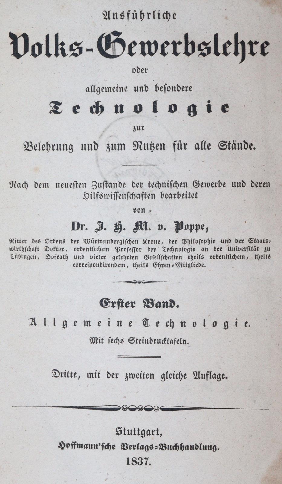 Poppe, J.H.M.v. | Bild Nr.2
