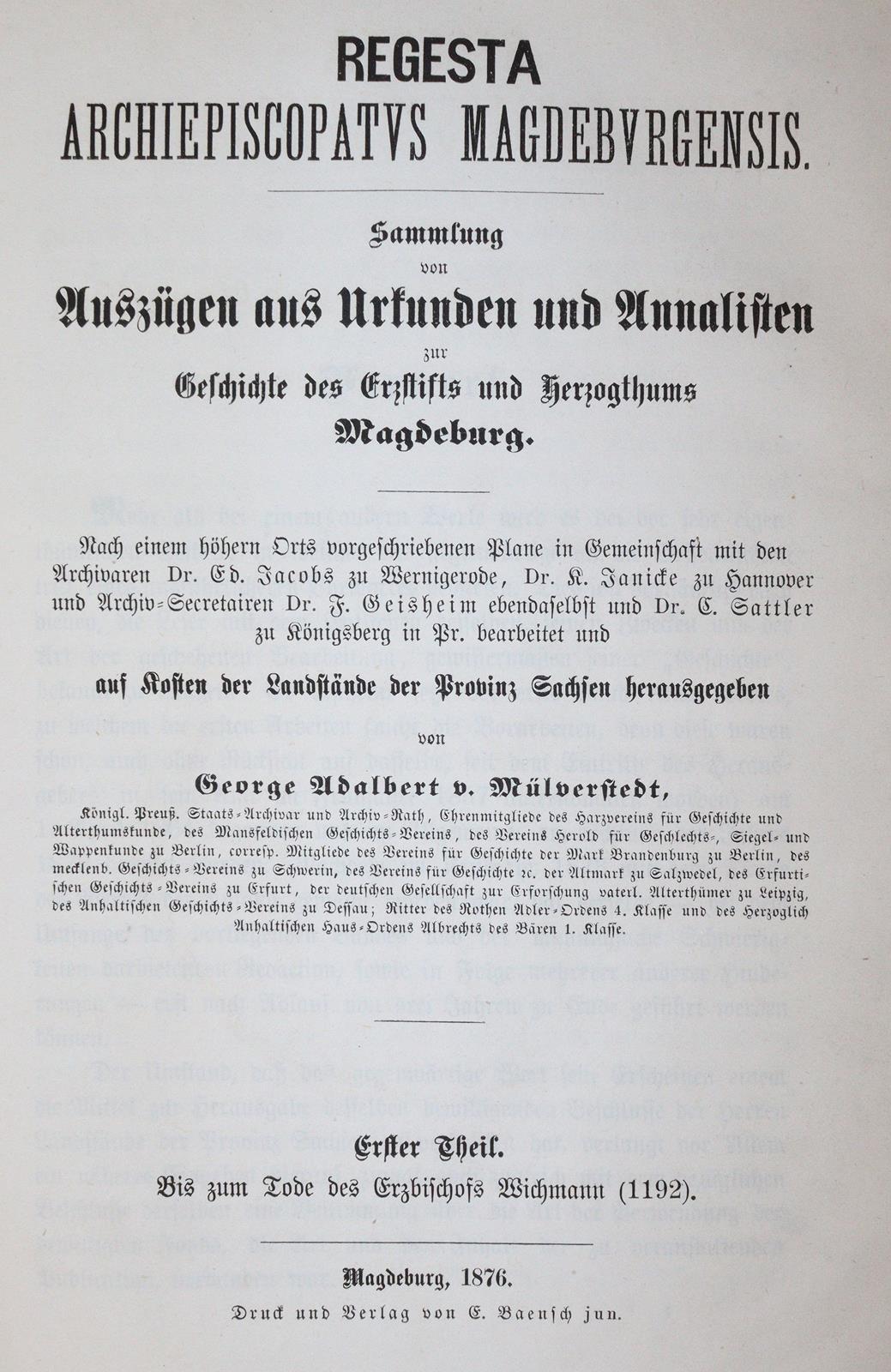 Mülverstedt,G.A.v. | Bild Nr.2