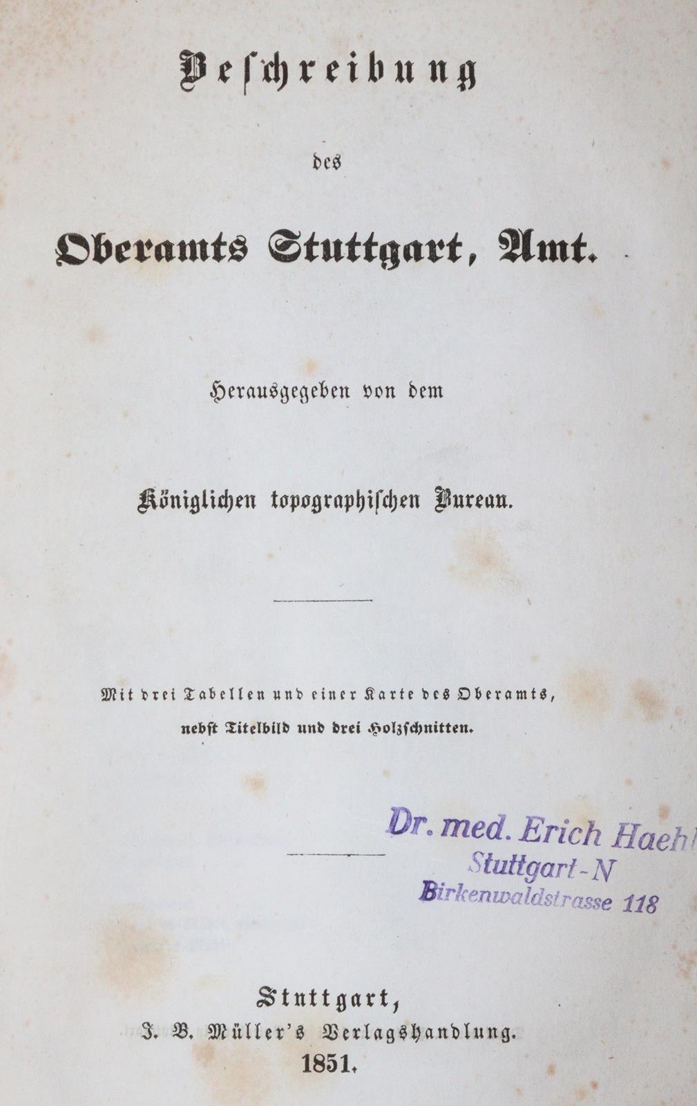 Oberamtsbeschreibungen. | Bild Nr.2