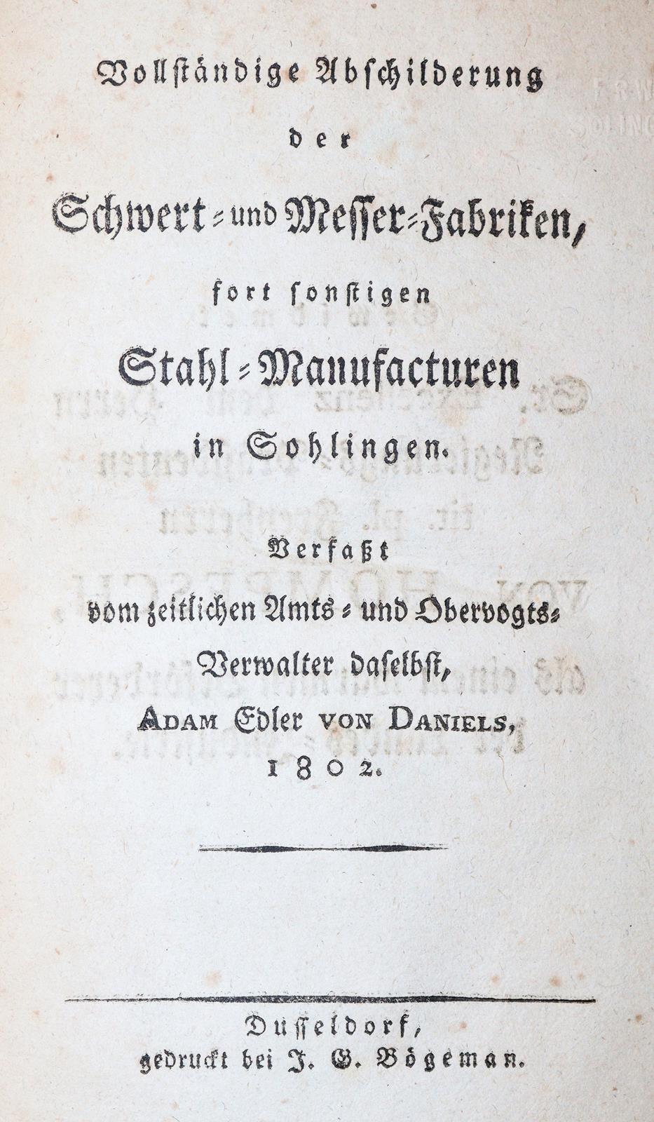 Daniels,A.v. | Bild Nr.1