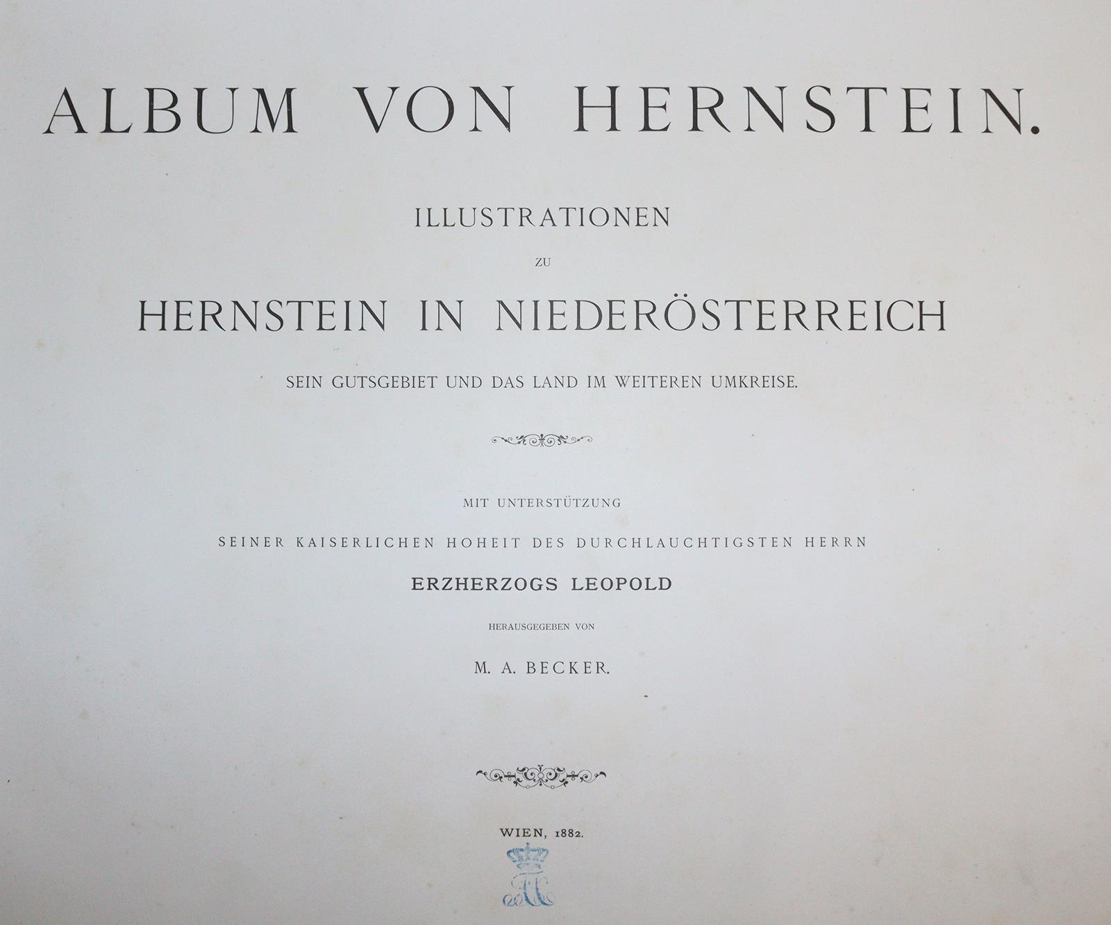Album von Hernstein. | Bild Nr.2