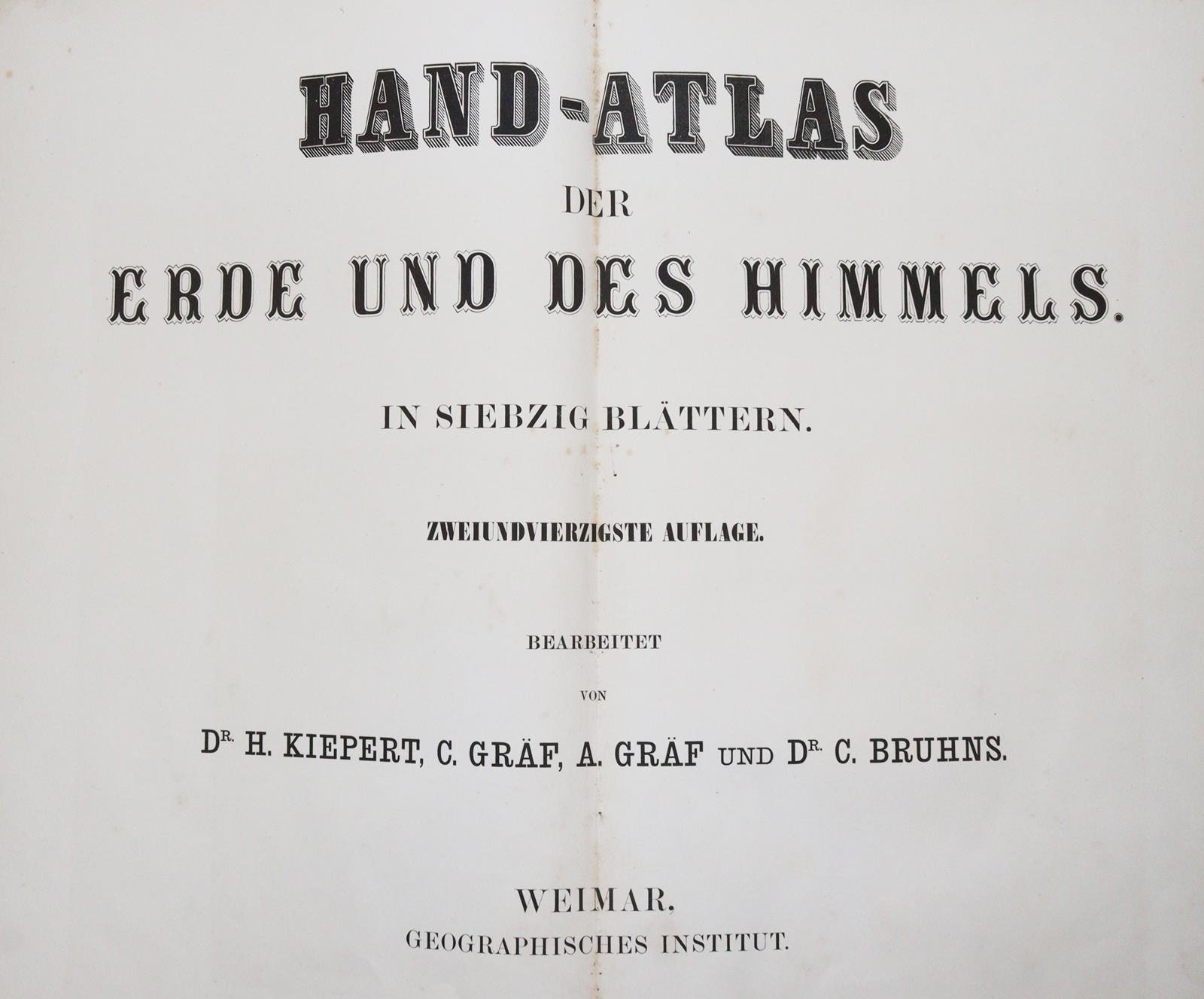 Kiepert,H., C.Gräf u. C.Bruhns. | Bild Nr.3