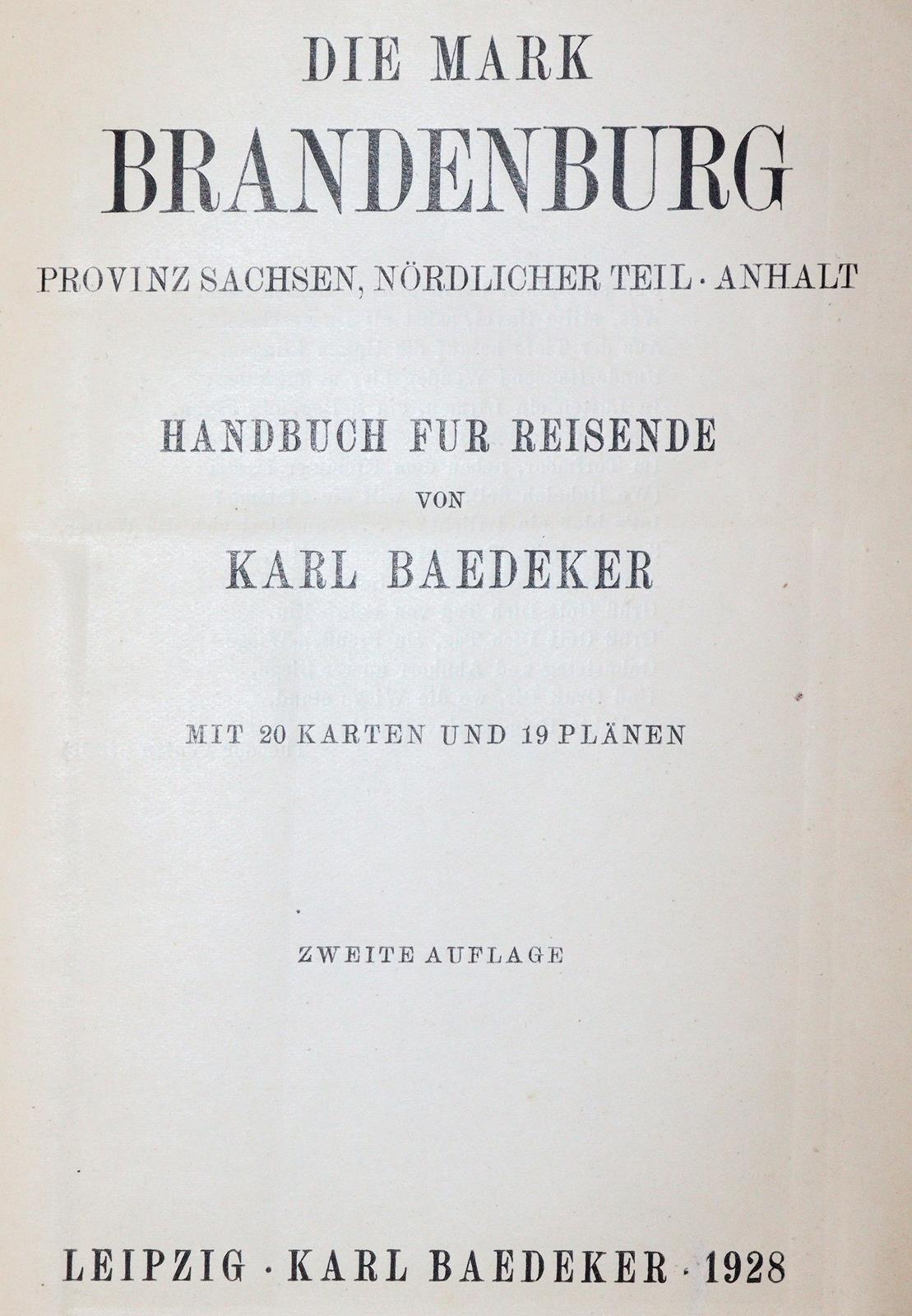 Mark Brandenburg, Die, | Bild Nr.1