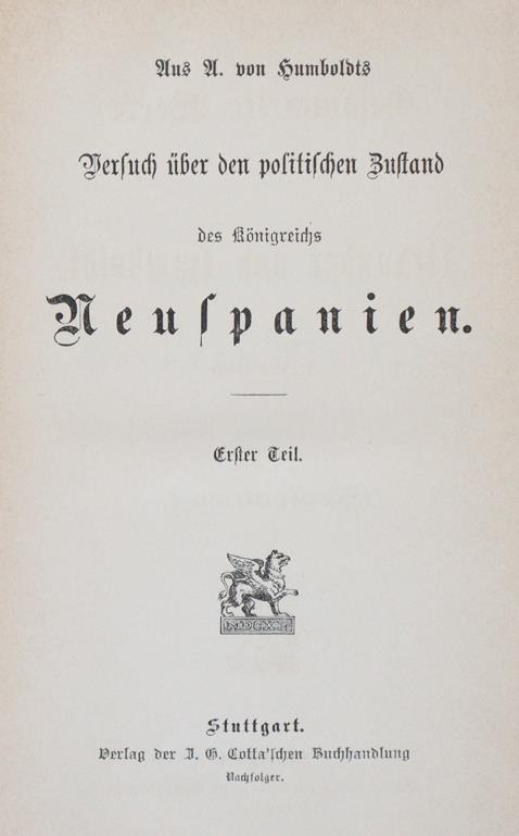 Humboldt,A.v. | Bild Nr.1