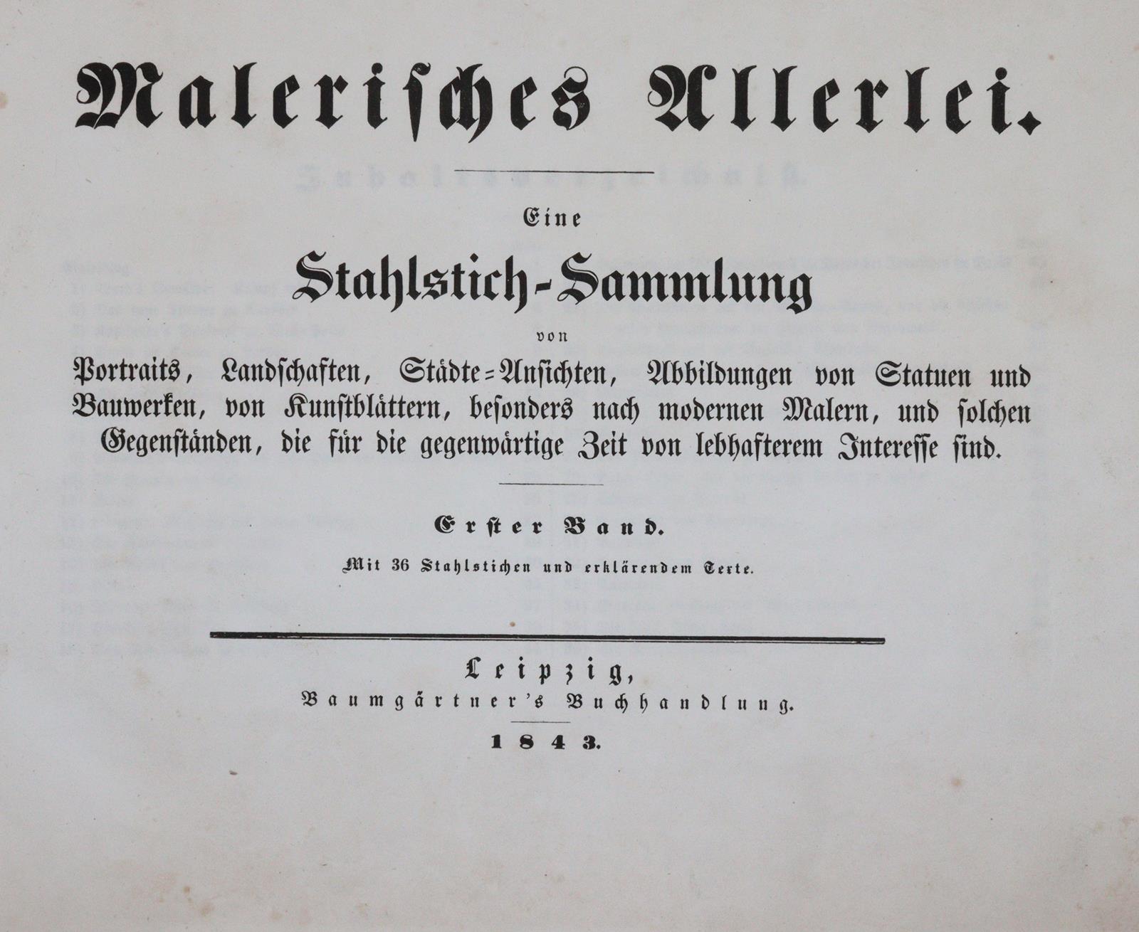 Malerisches Allerlei. | Bild Nr.1