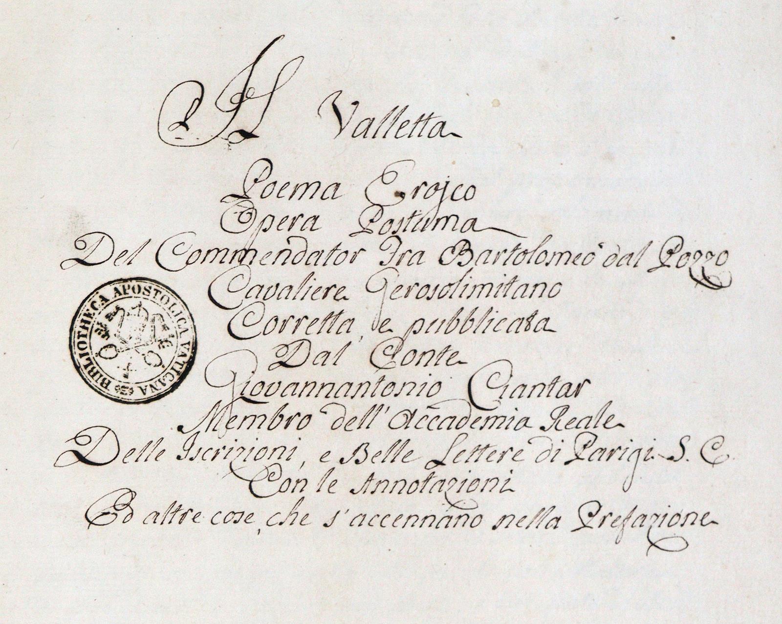 Pozzo,B.dal. | Bild Nr.1