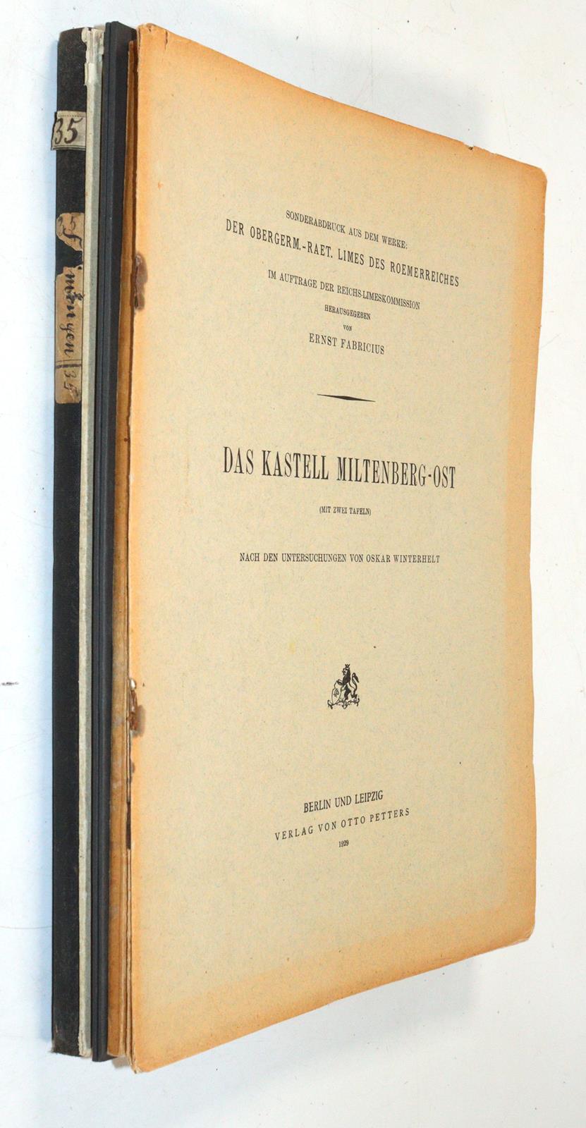 Obergermanisch-raetische Limes, Der, | Bild Nr.5