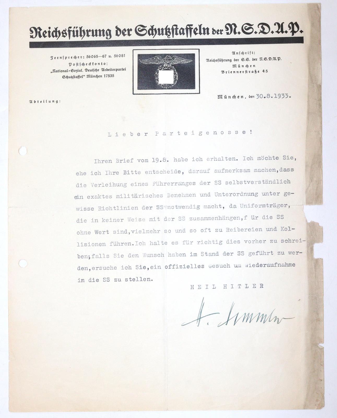 Himmler, Heinrich, | Bild Nr.1