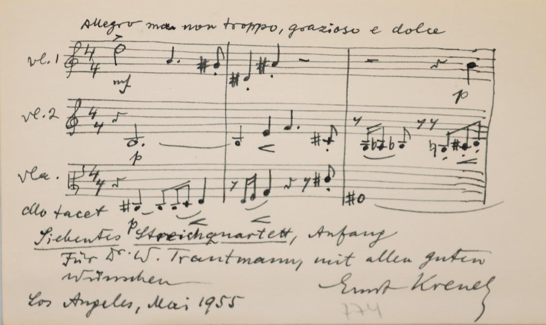 Krenek, Ernst, | Bild Nr.1