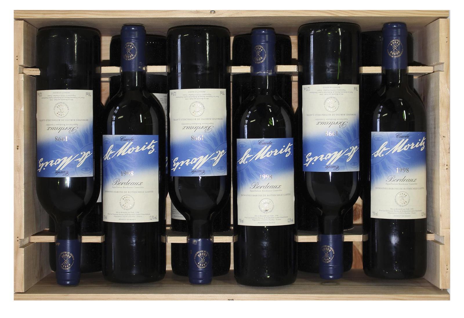 Cuvee St. Moritz 1998 Bordeaux. | Bild Nr.1