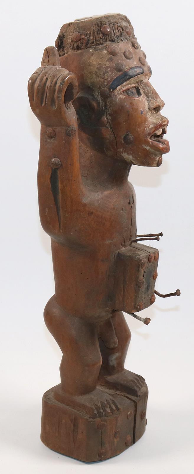Nkisi, Nkonde Zauberfigur. | Bild Nr.2