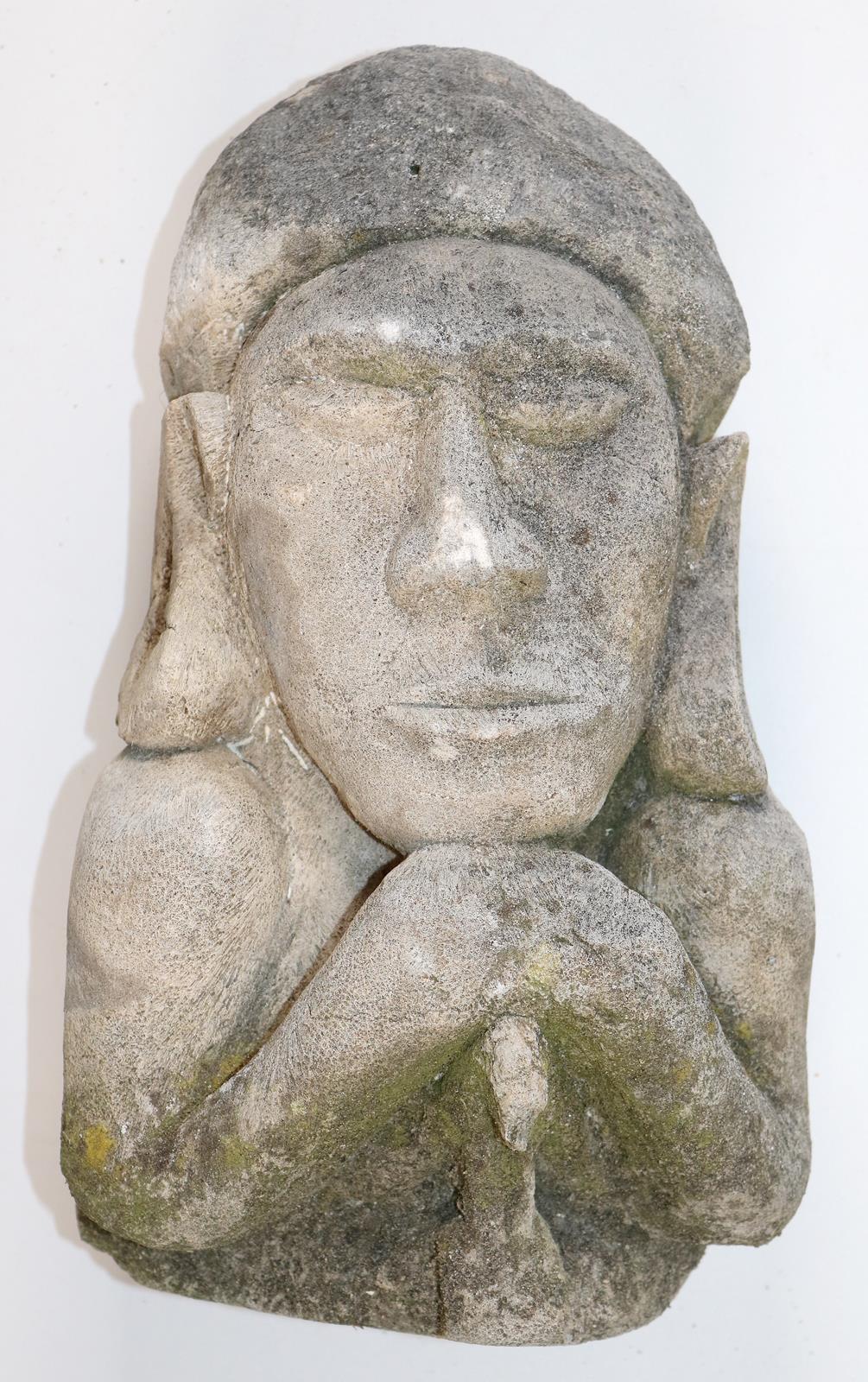 Indonesien Steinskulptur. | Bild Nr.1
