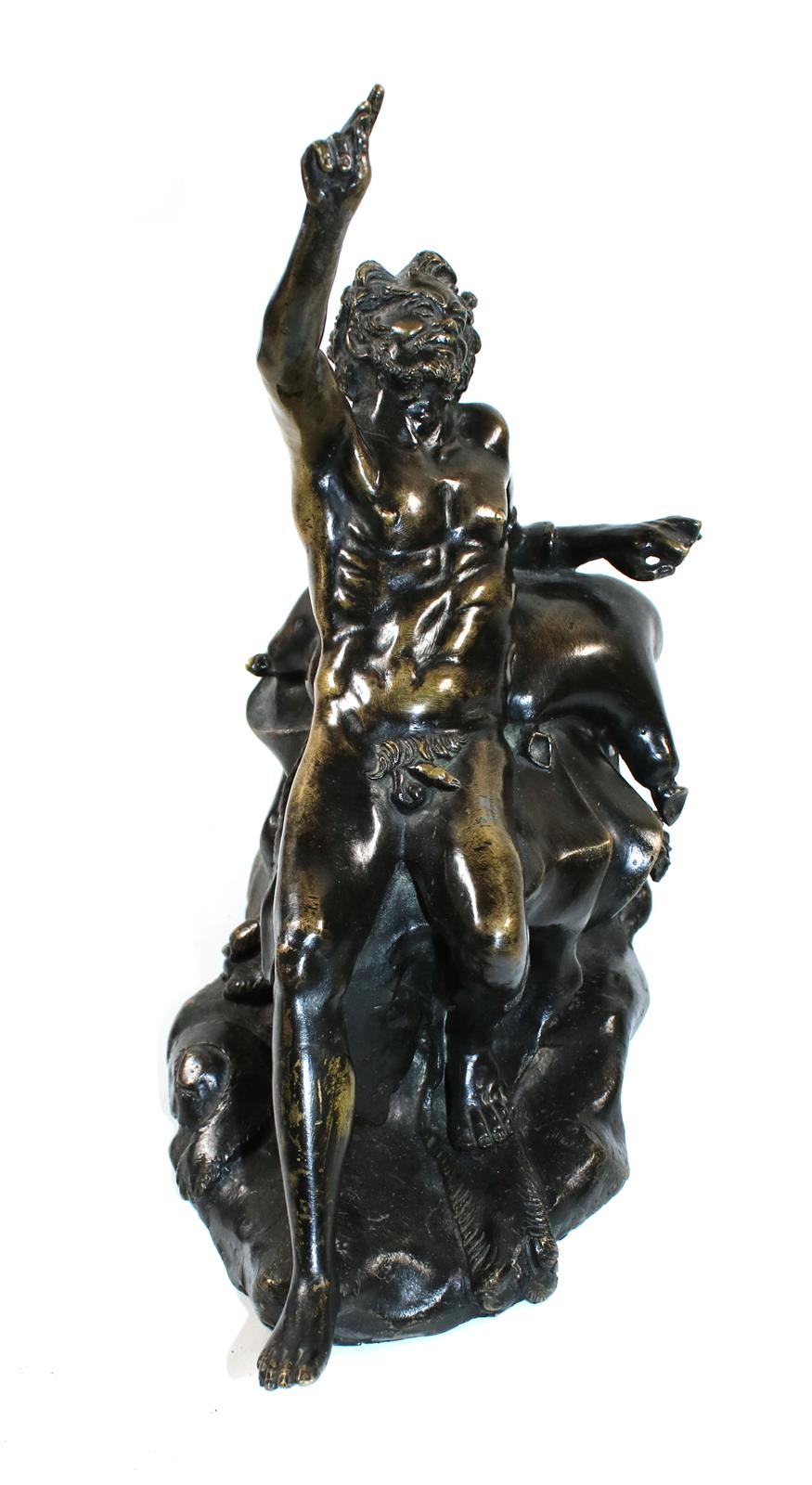 Satyr mit Weinschlauch. | Bild Nr.5