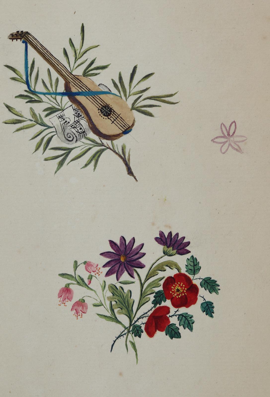 Blumen und Ornamente. | Bild Nr.9