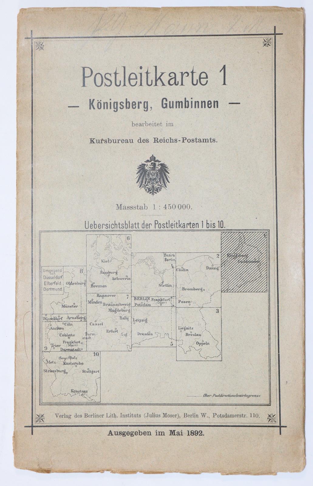Postleitkarten. | Bild Nr.2