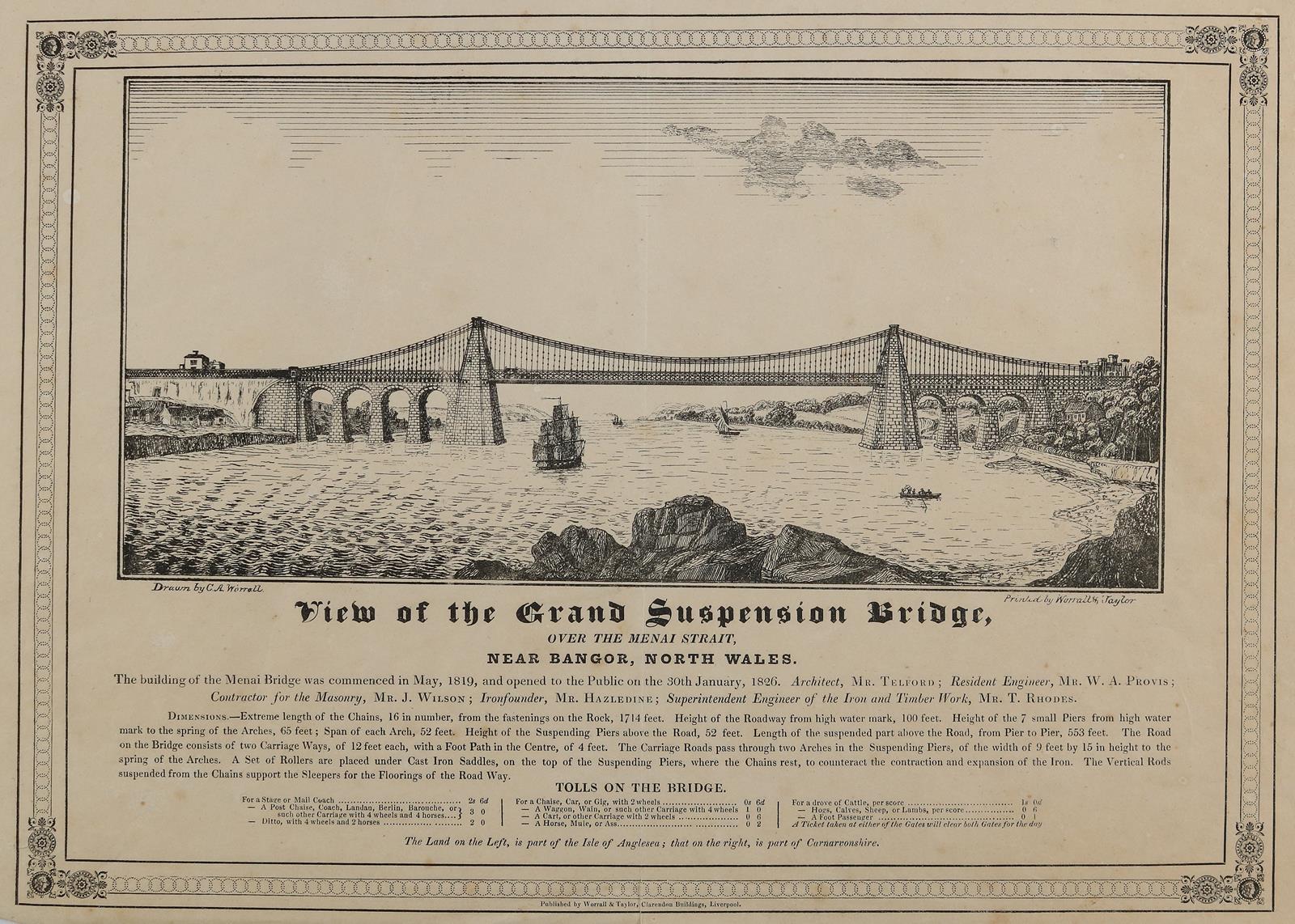 Menai Suspension Bridge. | Bild Nr.1