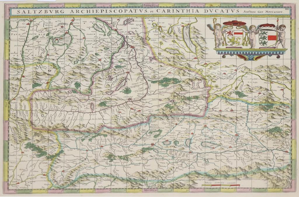 Saltzburg Archiepiscopatus et Carintha Ducatus. | Bild Nr.1