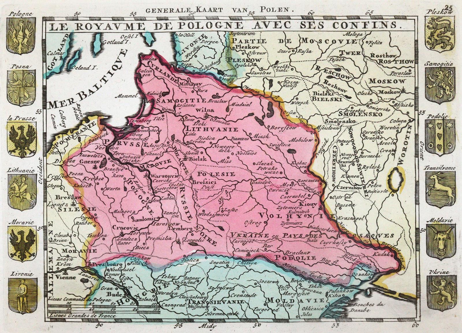 Polen, Schweden u. d. Baltikum. | Bild Nr.1