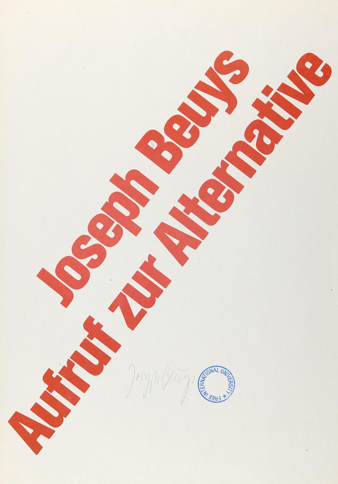 Beuys, Joseph | Bild Nr.1