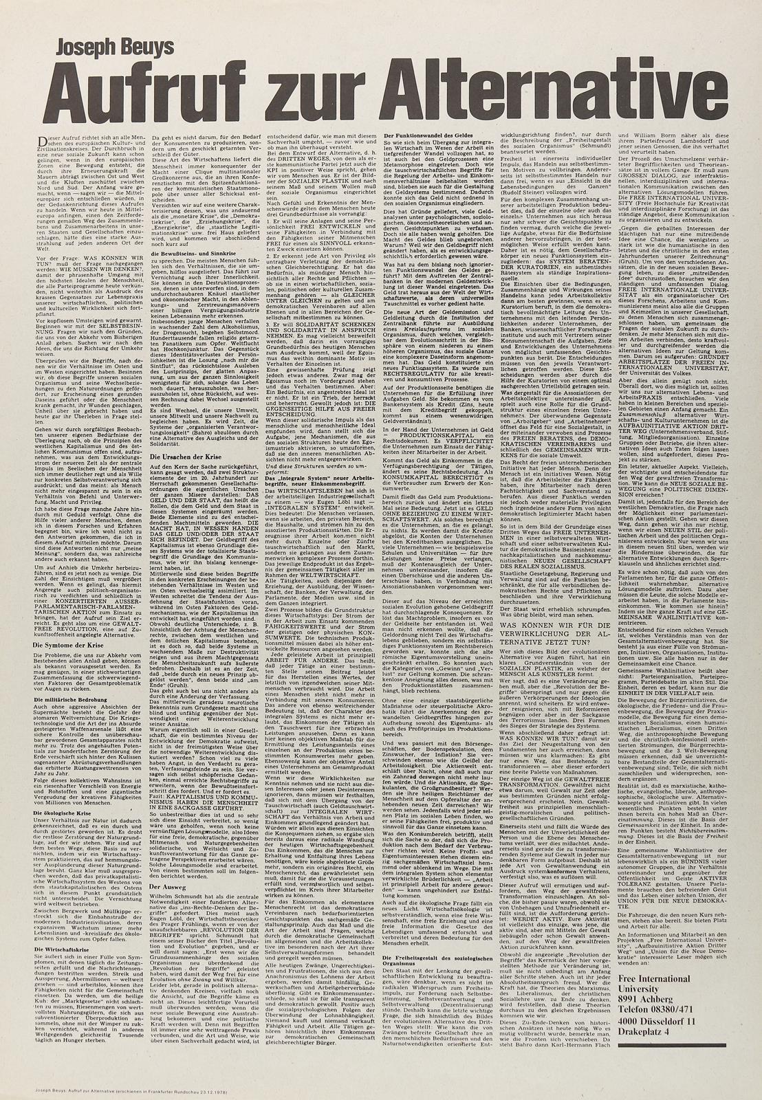 Beuys, Joseph | Bild Nr.2