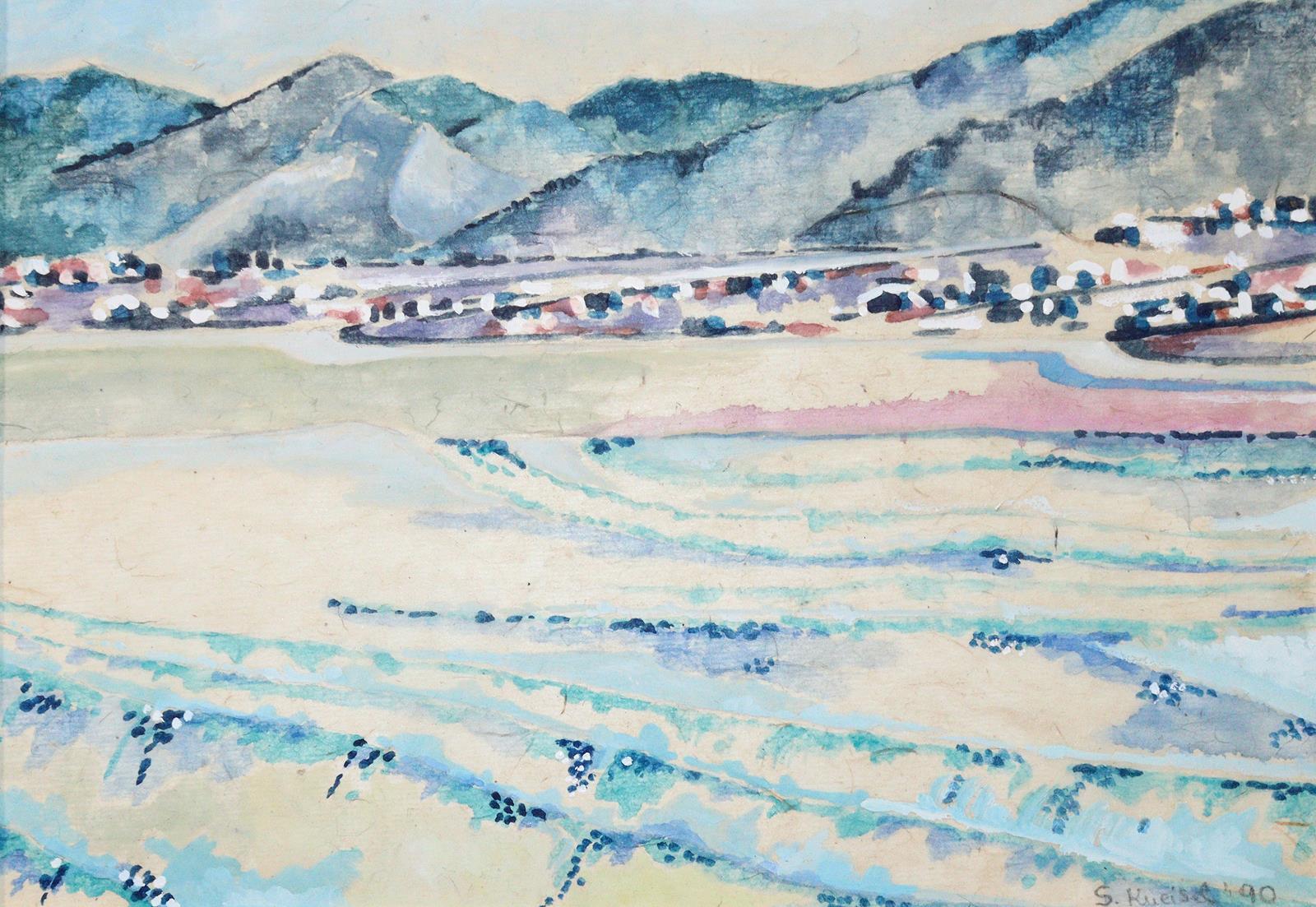 Landschaftsaquarell, | Bild Nr.3