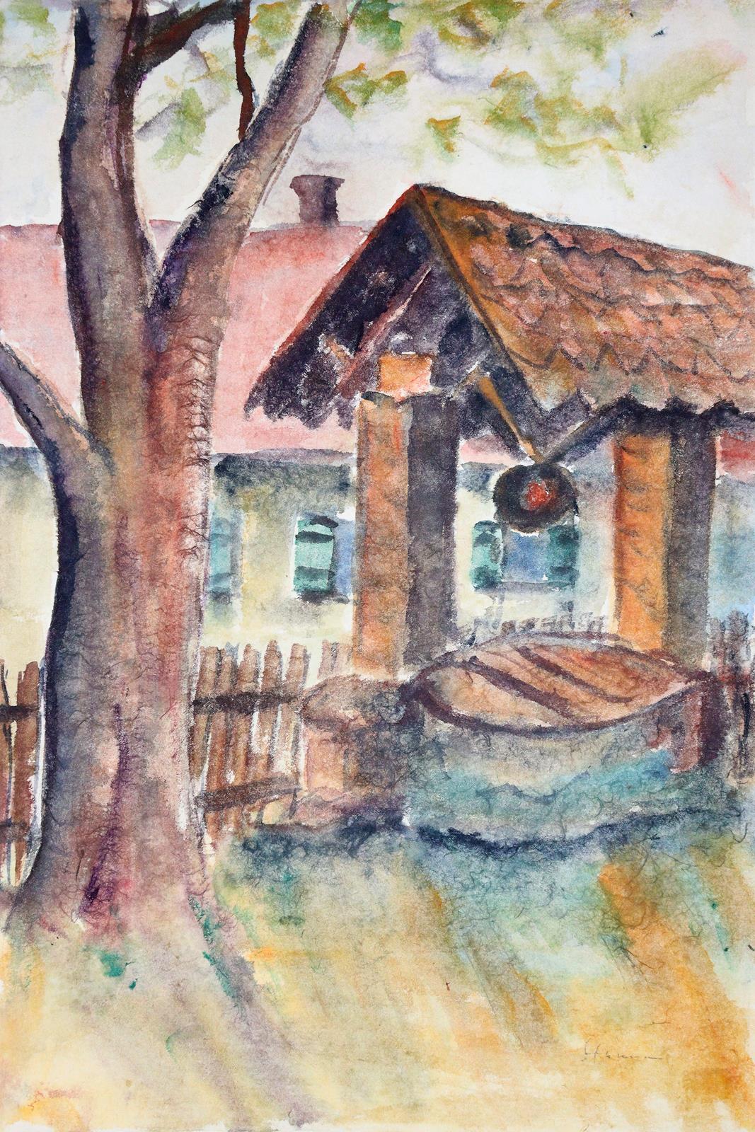 Landschaftsaquarell, | Bild Nr.5