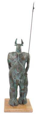 Minotaurus Bronzeskulptur