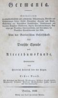 Hagen,F.H.v.d. (Hrsg.).