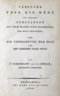 Tiedemann,F. u. L.Gmelin.