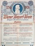 Mozart-Fest 1756-1906.