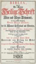 Biblia germanica.