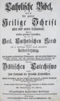 Biblia germanica.