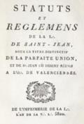 Statuts et Reglemens