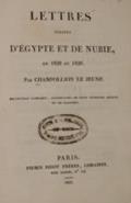 Champollion,(J.F.).