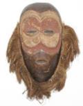 Maske Lega D.R.Kongo.