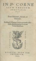 Rhenanus,B.