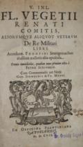 Vegetius Renatus,F.
