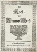 Koch- und Artzney-Buch, Ein.