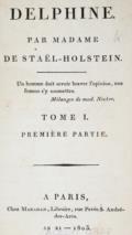 Stael-Holstein,(A.L.G.de.).