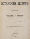 Botanische Zeitung.