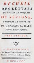 Sevigne,(M.R.-C.)de.