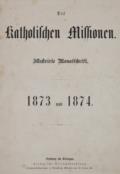 Katholischen Missionen, Die.