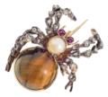 Spinnenbrosche.