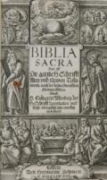 Biblia germanica.
