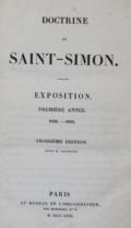 Doctrine de Saint-Simon.