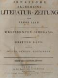 Jenaische Allgemeine Literatur-Zeitung.