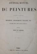 Journal Manuel de Peintures